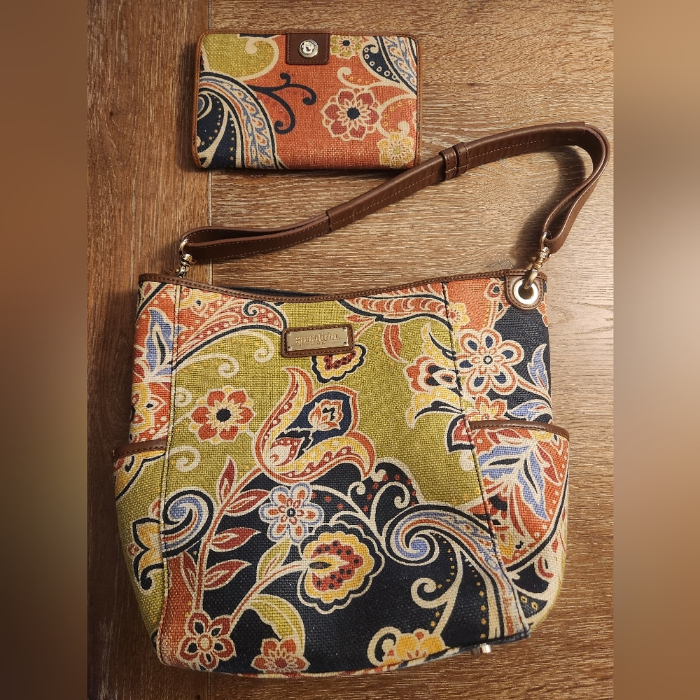 Spartina Purse + Matching Wallet